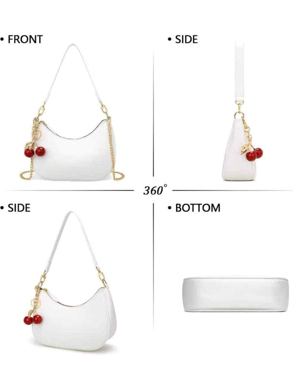 Cute Hobo Shoulder Bag for Women | Stylish Underarm Purse & Handbag
